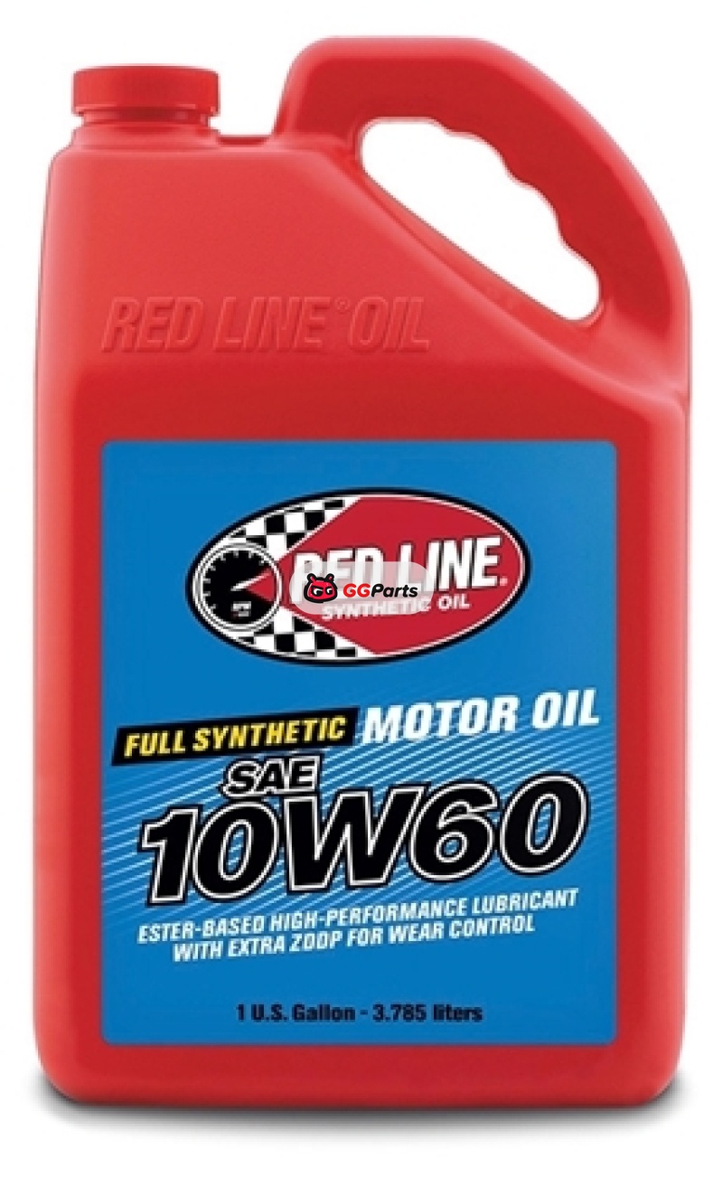 Red Line 11705 Red Line High Performance Моторное масло 10W60 gallon/3,8 л. (4шт)