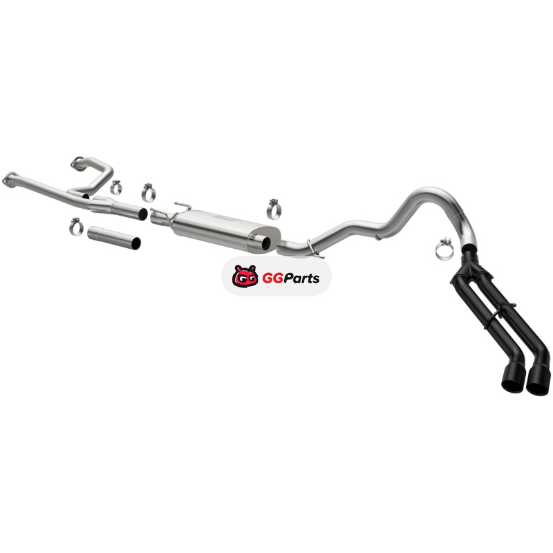 Magnaflow 19603 MagnaFlow Street Cat-Back Выхлопная система (черные насадки) Toyota Tundra V6 3.4L 2022-2024