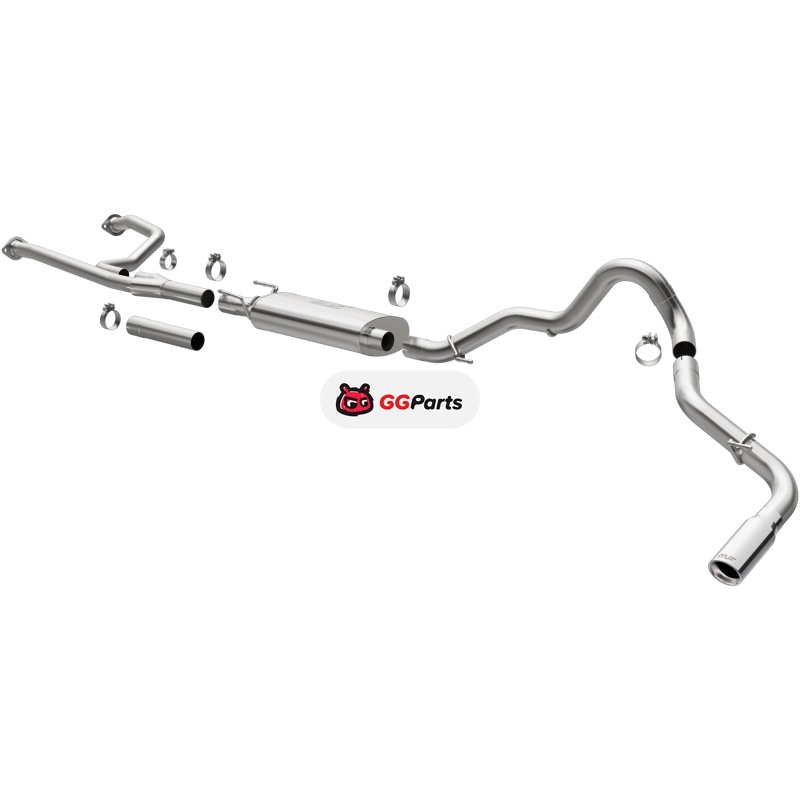 Magnaflow 19601 MagnaFlow Street Cat-Back Выхлопная система (полированная насадка) Toyota Tundra V6 3.4L 2022-2024