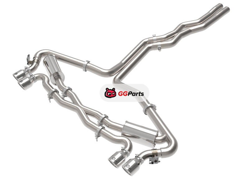 aFe 49-36448-P AFE MACH Force-Xp Cat-Back Выхлопная система (полированные насадки) Audi RS6 C8 Avant 2020-2024 V8-4.0L (tt)