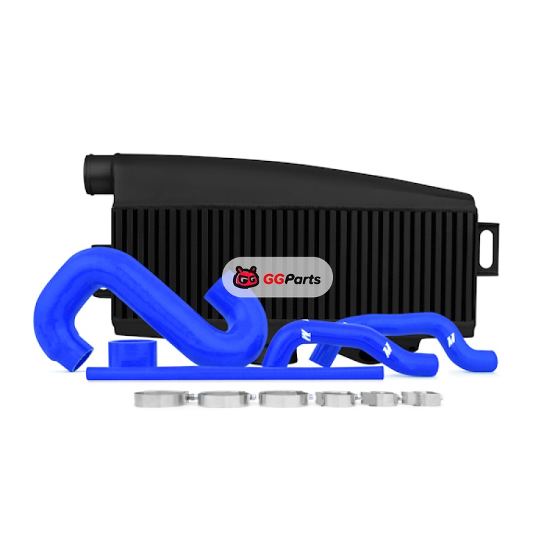 Mishimoto MMTMIC-WRX-01BKBL MISHIMOTO Performance Верхний интеркулер (черный) патрубки (синие) Subaru WRX/STI 2001-2007