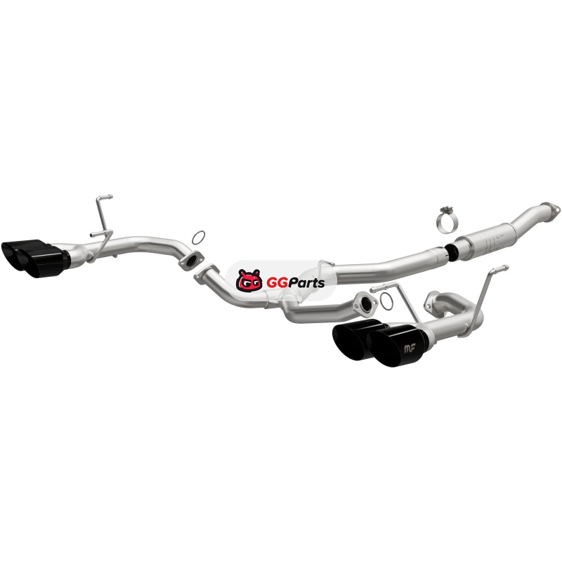 Magnaflow 19608 MagnaFlow Competition Cat-Back Выхлопная система (черные насадки) Subaru WRX 2.4L 2022-2024