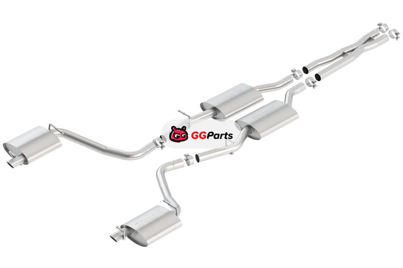 Borla 140649 BORLA S-Type Cat-Back Выхлопная система Dodge Challenger SXT/GT 3.6L V6 2015-2023