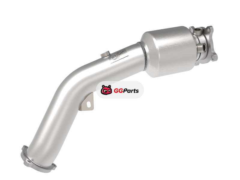 aFe 48-36410-YC AFE Twisted Steel Даунпайп со спортивным катализатором Audi A4 B8/A5 8T 2009-2016 L4-2.0L (t)