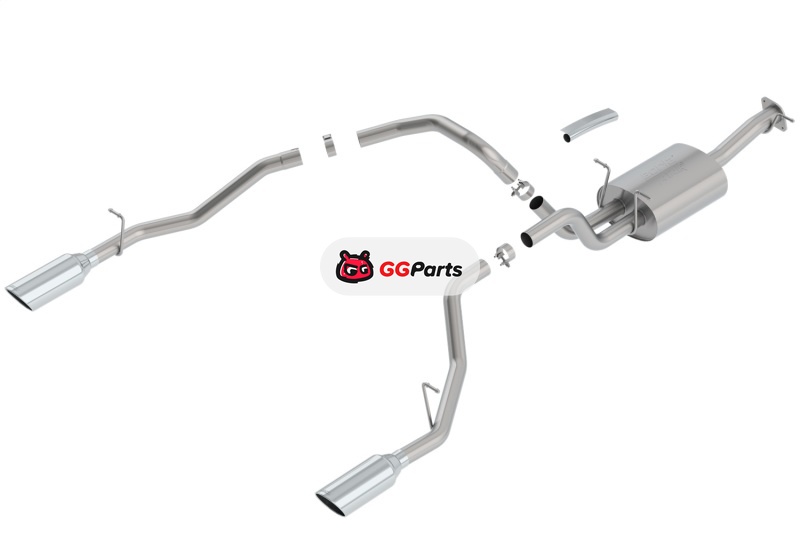 Borla 140753 BORLA ATAK Cat-Back Выхлопная система (хромированные насадки) Ram 1500 5.7L V8 2019-2024