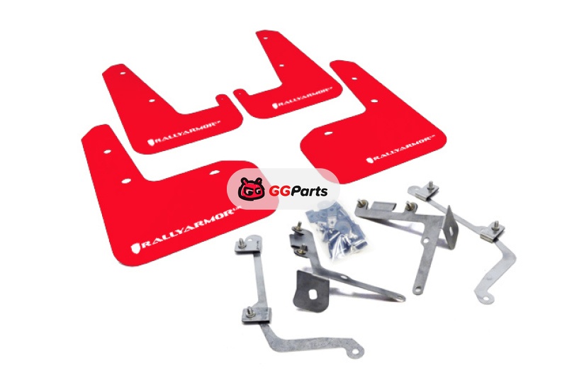 Rally Armor MF19-UR-RD/WH Rally Armor UR Брызговики красные с белым логотипом Subaru STI/WRX 2011-2014 Sedan