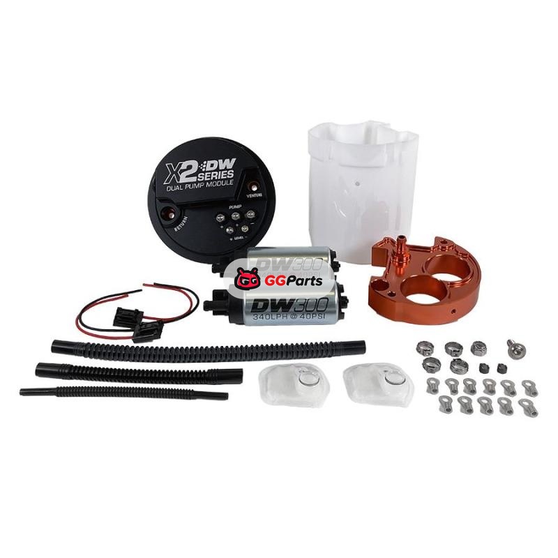 DeatschWerks 9-301-7050 DeatschWerks X2 Series Модуль топливного насоса (DW300 2 шт) Subaru WRX/STI 2008-2021 / Forester XT 2008-2019