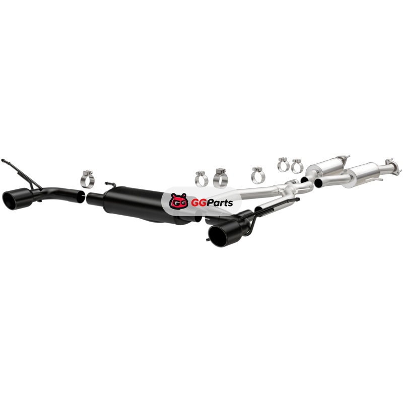 Magnaflow 19216 MagnaFlow Street Cat-Back Выхлопная система (черные насадки) Jeep Grand Cherokee WK2 3.6/5.7L 2011-2022