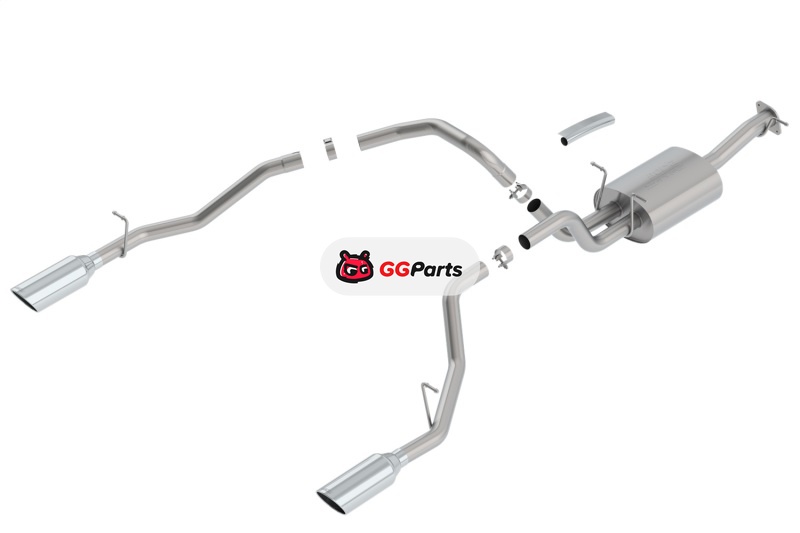 Borla 140752 BORLA S-Type Cat-Back Выхлопная система (хромированные насадки) Ram 1500 5.7L V8 2019-2024