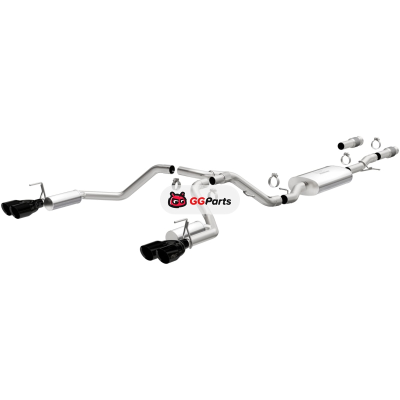 Magnaflow 19543 MagnaFlow Street Cat-Back Выхлопная система (черные насадки) Cadillac Escalade ESV/Chevrolet Suburban/GMC Yukon XL V8 5.3/6.2L 2021-2024