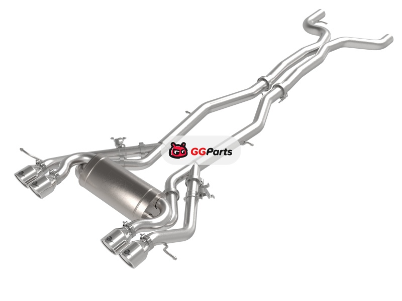 aFe 49-36351-P AFE MACH Force-Xp Cat-Back Выхлопная система (полированные насадки) BMW M3/M4 G80/82/83 2021-2024 L6-3.0L (tt) S58