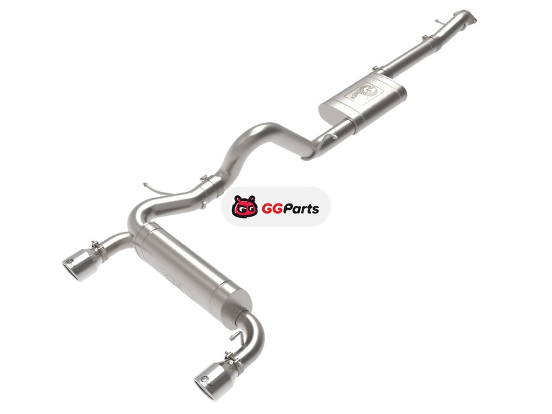 aFe 49-33138-P AFE Vulcan Series Cat-Back Выхлопная система (полированные насадки) Ford Bronco 2021-2024 L4-2.3L (t)/V6-2.7L (tt) 2/4-Door