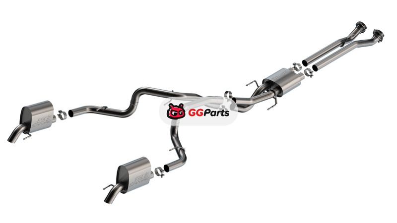 Borla 140976 BORLA S-Type Cat-Back Выхлопная система 2023-2024 Jeep Grand Wagoneer L 3.0L 6 Cyl. Turbo 2023-2024