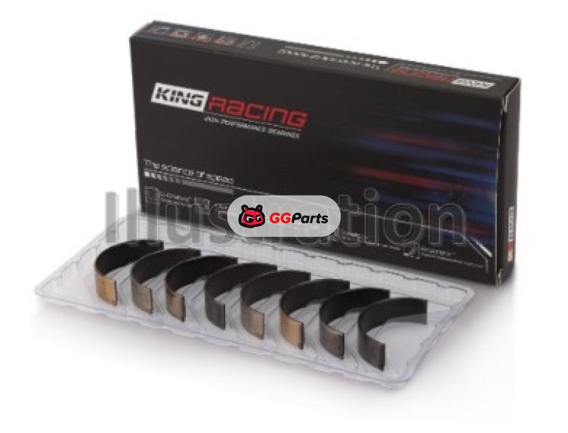 King Engine Bearings CR4125XPGCSTDX KING Racing pMaxKote Комплект шатунных вкладышей STDX c 1998г. 52мм Subaru EJ20/EJ22/EJ25 (Turbo)