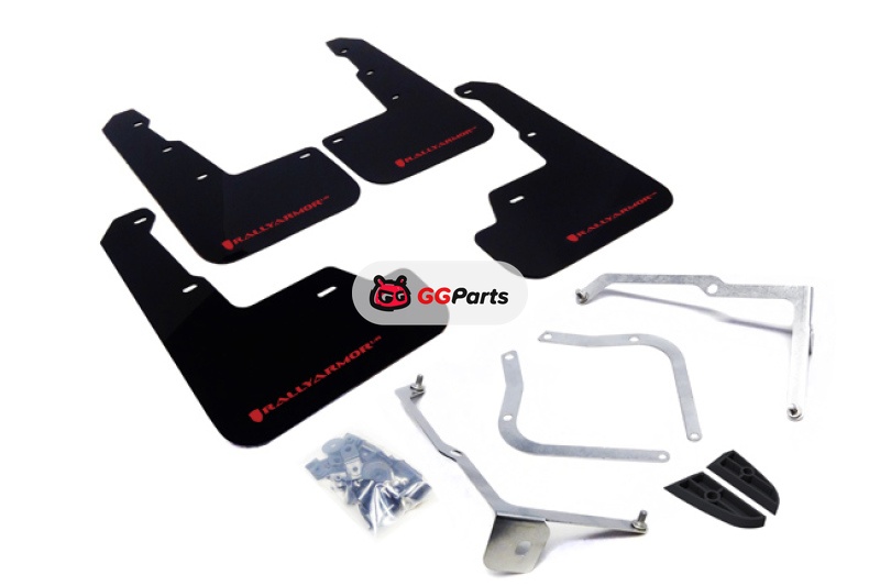 Rally Armor MF32-UR-BLK/RD Rally Armor UR Брызговики черные с красным логотипом Subaru WRX/STI 2015-2021