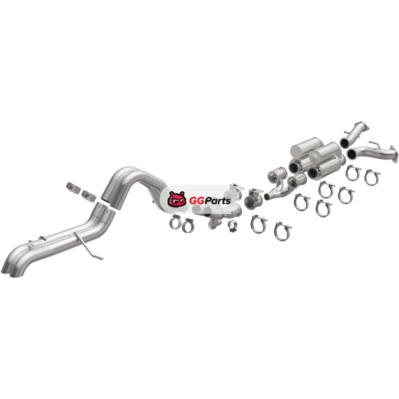 Magnaflow 19619 MagnaFlow Overland Cat-Back Выхлопная система Ford Bronco Raptor V6 3.0L 2022-2024