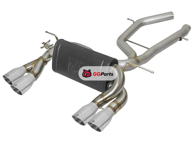 aFe 49-36338-P AFE MACH Force-Xp Axle-Back Выхлопная система (полированные насадки) BMW M3/M4 F80/82/83 2015-2020 L6-3.0L (tt) S55