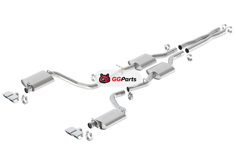 Borla 140627 BORLA S-Type Cat-Back Выхлопная система Dodge Challenger R/T 5.7L V8 2015-2023