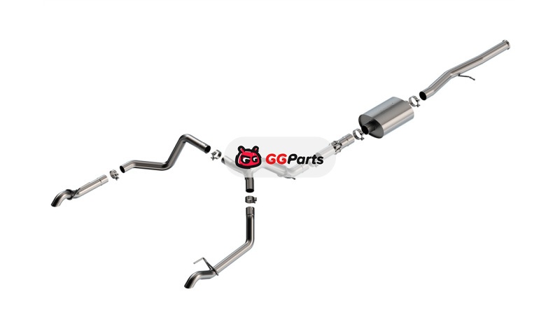 Borla 140915 BORLA ATAK Cat-Back Выхлопная система Chevrolet Silverado 1500 ZR2 / GMC Sierra 1500 AT4X 6.2L V8 2022-2024