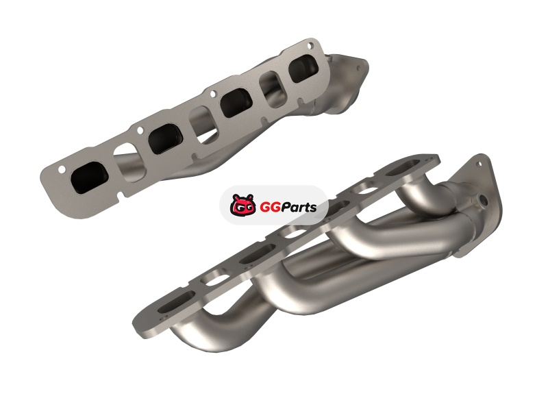 aFe 48-38032-T AFE Twisted Steel Выпускной коллектор с титаново-керамическим покрытием Jeep Grand Cherokee Trackhawk (WK2) 2019-2021/Dodge Durango Hellcat 2021-2024 V8-6.2L (sc)