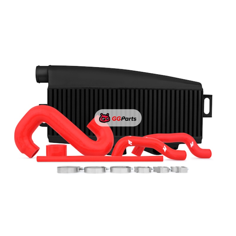 Mishimoto MMTMIC-WRX-01BKRD MISHIMOTO Performance Верхний интеркулер (черный) патрубки (красные) Subaru WRX/STI 2001-2007