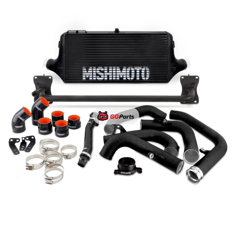 Mishimoto MMINT-WRX-22BKBK MISHIMOTO Фронтальный интеркулер (черный) патрубки (черные) Subaru WRX VB 2022+