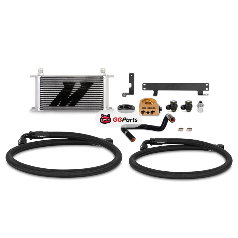 Mishimoto MMOC-WRX-22TSL MISHIMOTO Комплект масляного радиатора двигателя с термостатом (серебристый) Subaru WRX VB 2022+