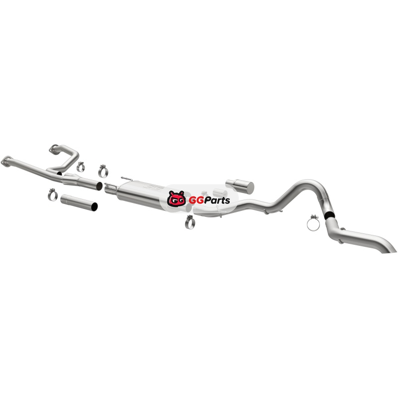 Magnaflow 19604 MagnaFlow Overland Cat-Back Выхлопная система Toyota Tundra V6 3.4L 2022-2024