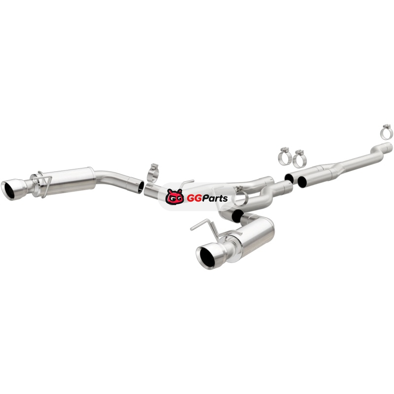 Magnaflow 19191 MagnaFlow Competition Cat-Back Выхлопная система (полированные насадки) Ford Mustang L4 2.3L EcoBoost 2015-2023