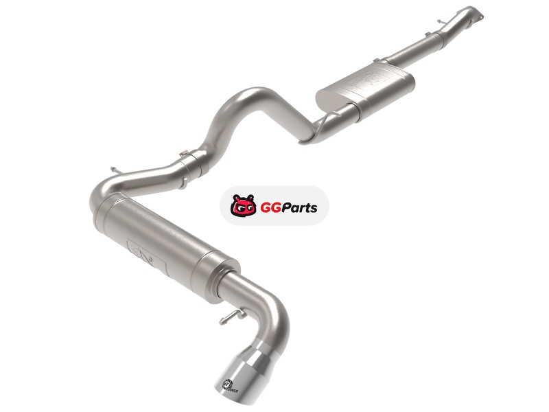 aFe 49-43136-P AFE Apollo GT Series Cat-Back Выхлопная система (полированная насадка) Ford Bronco 21-24 L4-2.3L (t)/V6-2.7L (tt) 2/4-Door