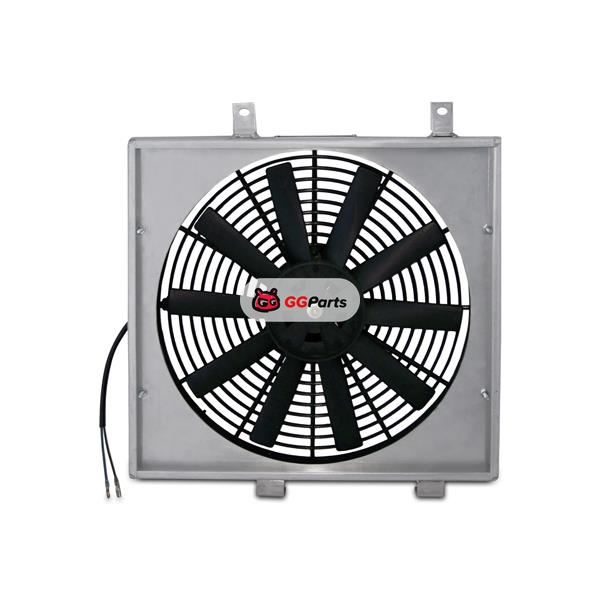 Mishimoto MMFS-EVO-01 MISHIMOTO Performance Алюминиевый кожух радиатора с вентилятором Mitsubishi Lancer Evolution 7/8/9 2001-2007