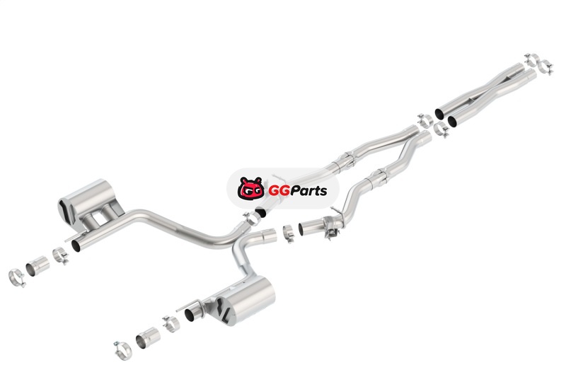 Borla 140714 BORLA ATAK Cat-Back Выхлопная система Dodge Challenger R/T 5.7L V8 2016-2023