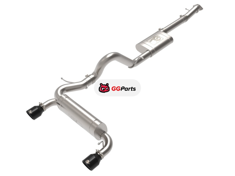 aFe 49-33138-B AFE Vulcan Series Cat-Back Выхлопная система (черные насадки) Ford Bronco 2021-2024 L4-2.3L (t)/V6-2.7L (tt) 2/4-Door