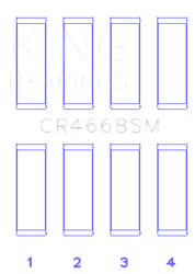 King Engine Bearings CR4668SM0.25