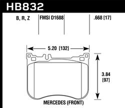Hawk Performance HB832Z.668