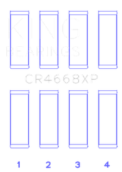 King Engine Bearings CR4668XP
