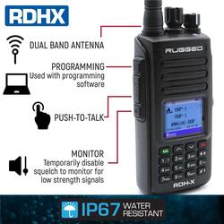 Rugged Radios RDH-X-HV