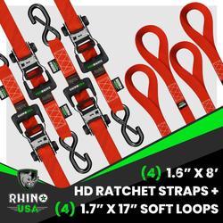 Rhino USA HDKIT-4PK-RED