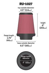 K&N Engineering RU-1027