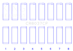 King Engine Bearings CR8037CP0.25