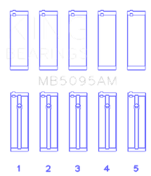 King Engine Bearings MB5095AM