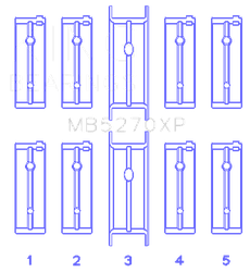 King Engine Bearings MB5270XP