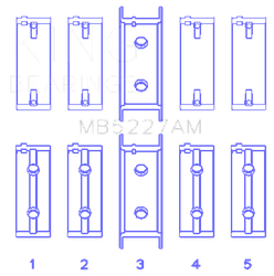 King Engine Bearings MB5227AM0.25