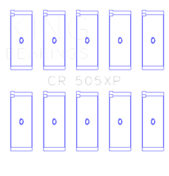 King Engine Bearings CR505XPSTDX
