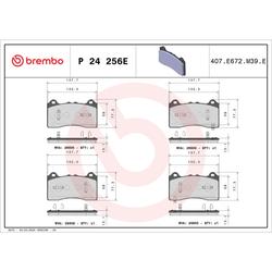 Brembo OE P24256E