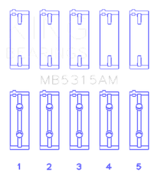 King Engine Bearings MB5315AM