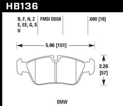 Hawk Performance HB136E.690