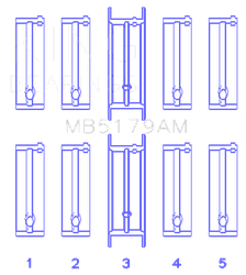 King Engine Bearings MB5179AM0.25