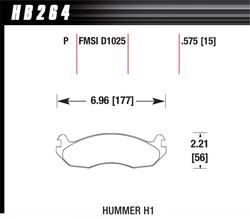 Hawk Performance HB264P.575