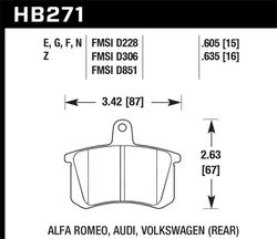 Hawk Performance HB271Z.635